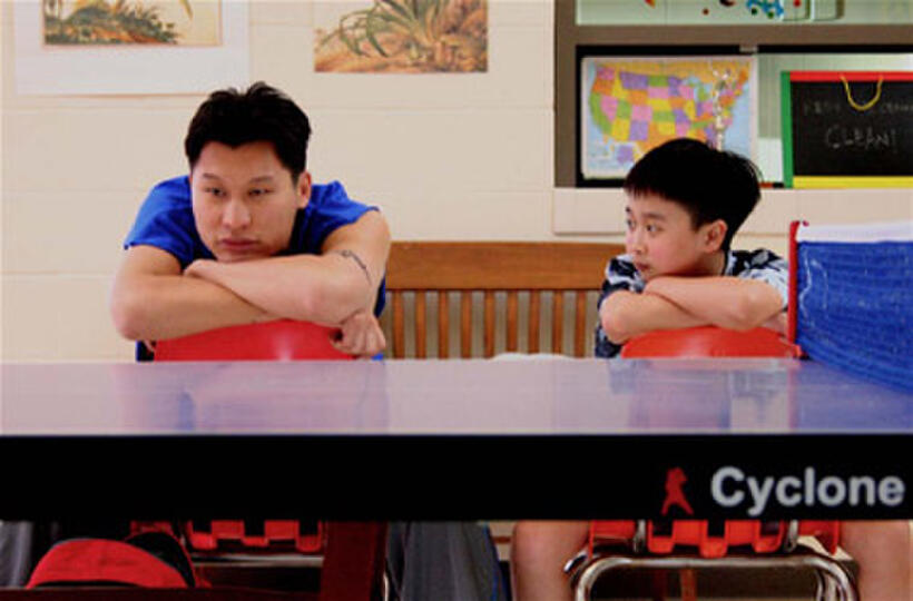 A scene from "Ping Pong Playa."