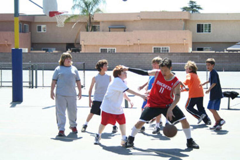 A scene from "Ping Pong Playa."