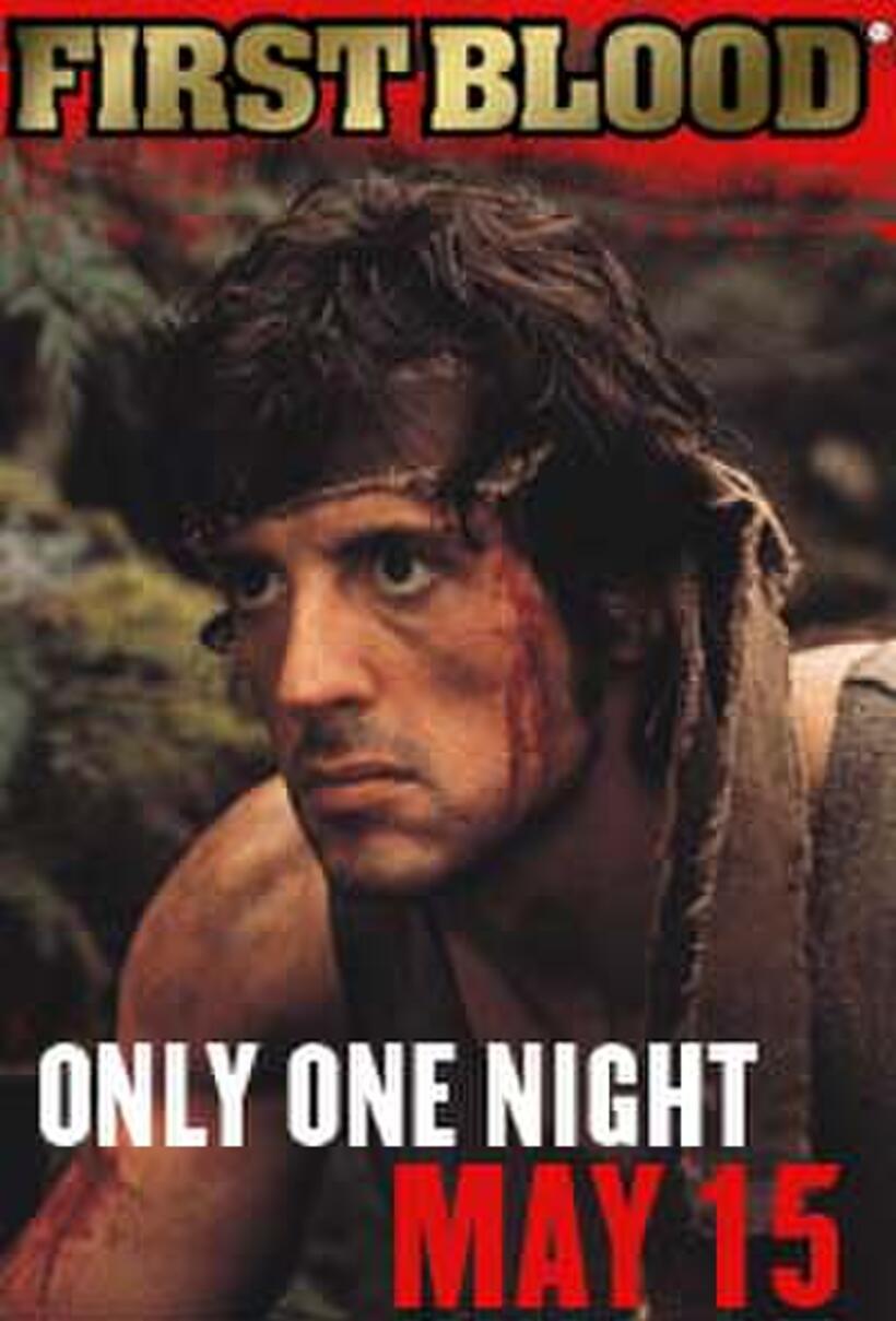 Poster art for "Rambo: First Blood."