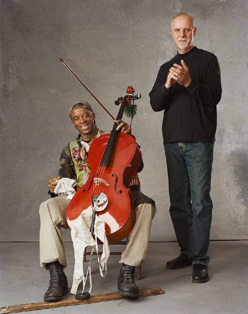 A scene from "The Soloist."