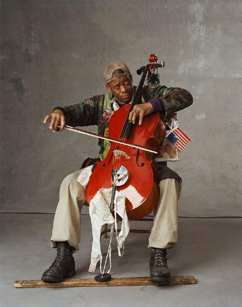 A scene from "The Soloist."