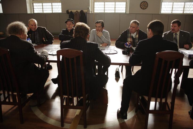 Alexei Petrenko, Mikhail Efremov, Alexei Garbanov, Sergei Garmash and Roman Madianov in "12."