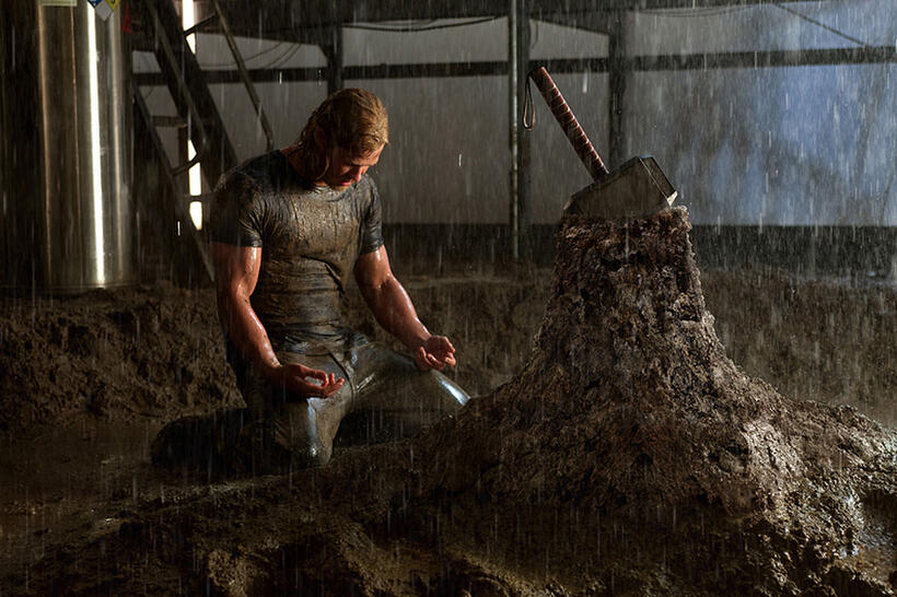 A scene from "Thor."