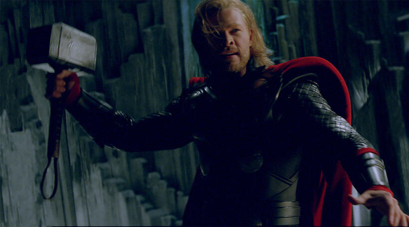 Chris Hemsworth as Thor in "Thor."