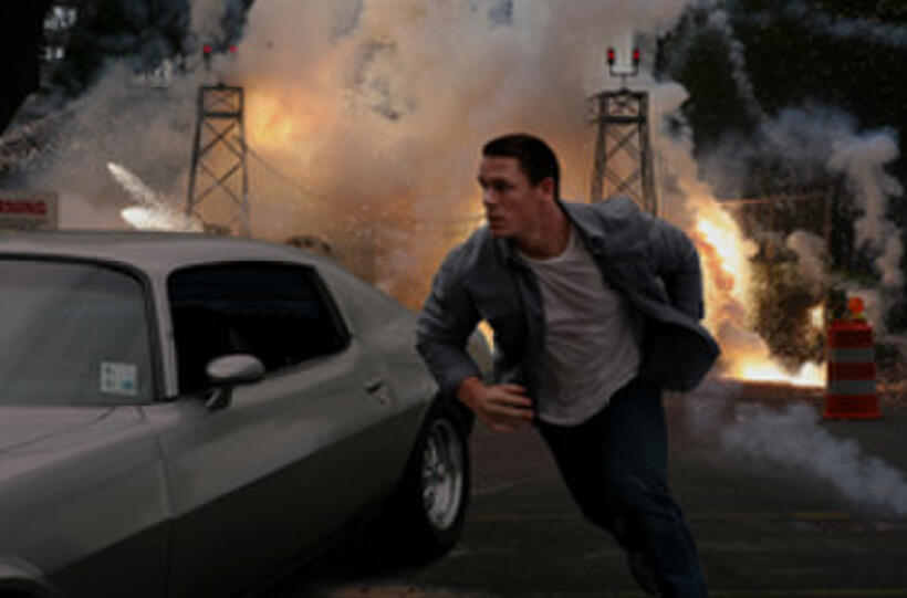 John Cena as Danny Fisher in "12 Rounds."