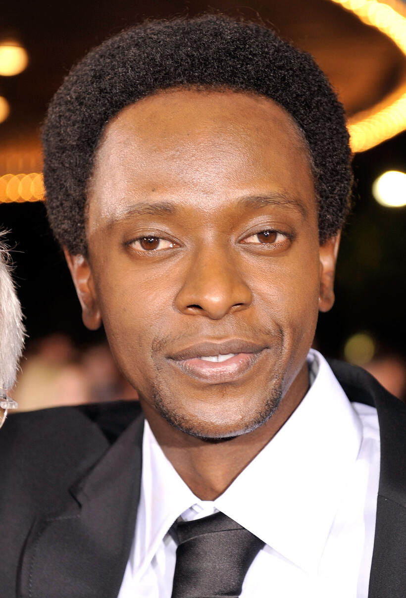 Edi Gathegi at the L.A. premiere of "Twilight."