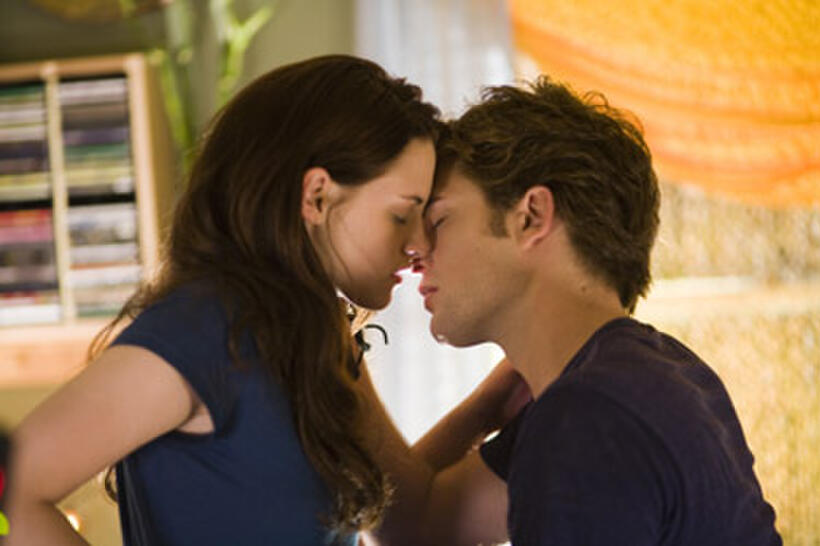 Kristen Stewart and Robert Pattinson in "Twilight."