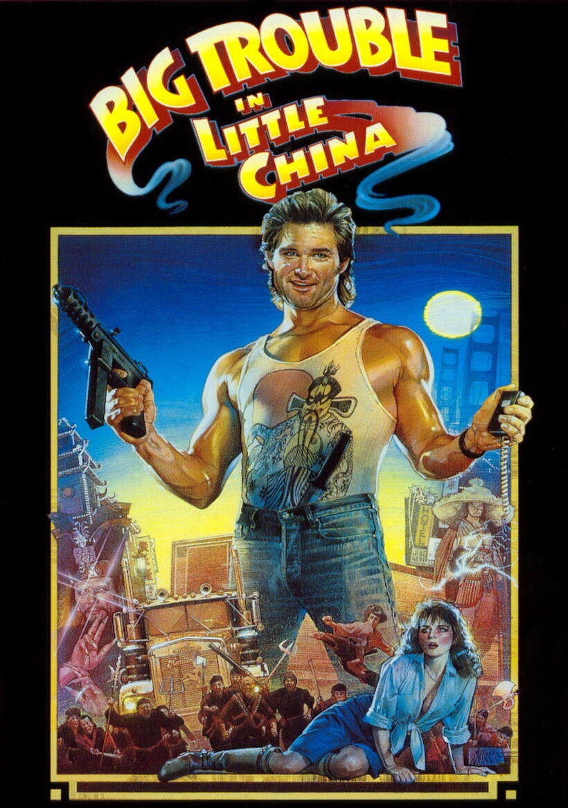 Poster art for "Big Trouble In Little China."