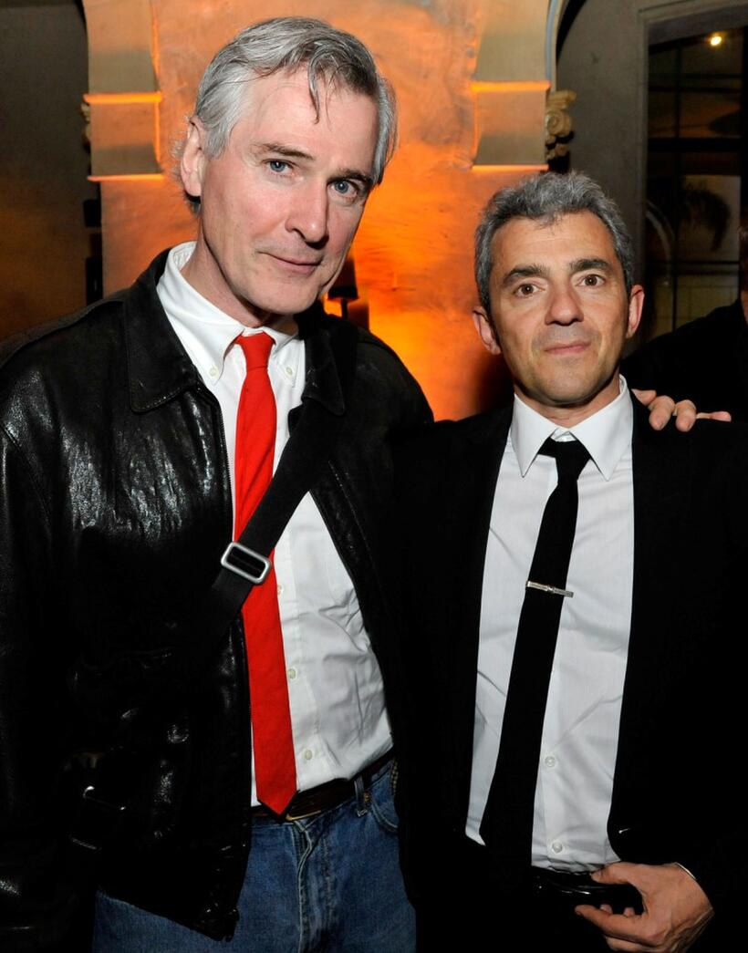 Director/writer John Patrick Shanley and Daniel Battsek at the after party of the California premiere of "Doubt."