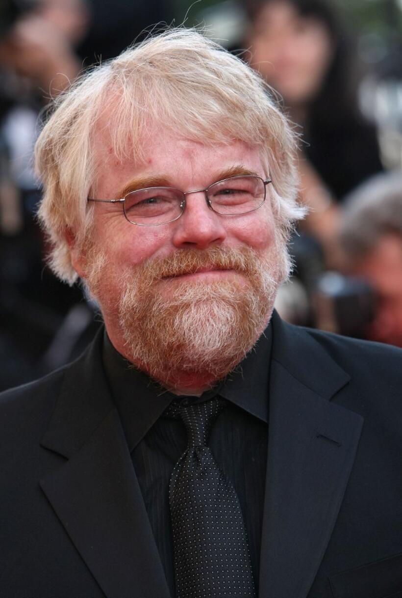 Philip Seymour Hoffman at the premiere of "Synecdoche, New York" during the 61st International Cannes Film Festival.