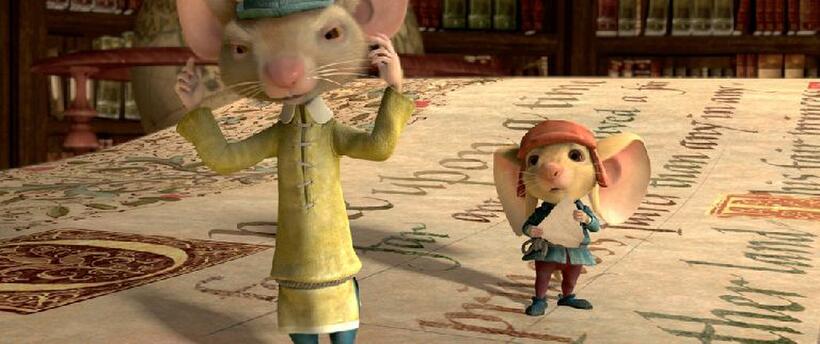 A scene from "The Tale of Despereaux."