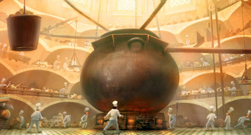 A scene from "The Tale of Despereaux."