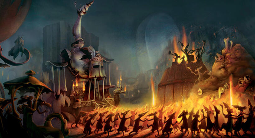 A scene from "The Tale of Despereaux."