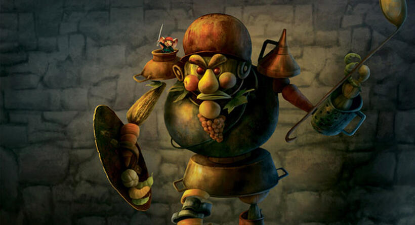 A scene from "The Tale of Despereaux."