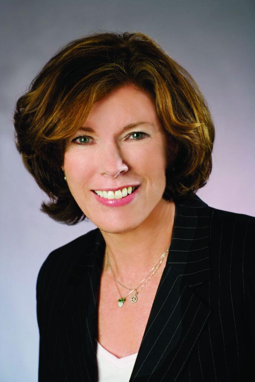 Producer Allison Thomas on the set of "The Tale of Despereaux."