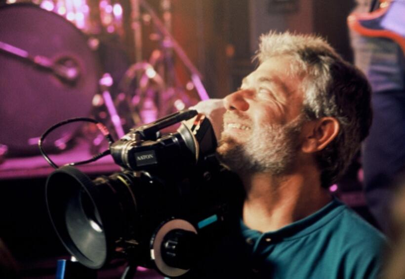 Director Louie Schwartzberg on the set of "Naked Beauty: A Love Story that Feeds the Earth."