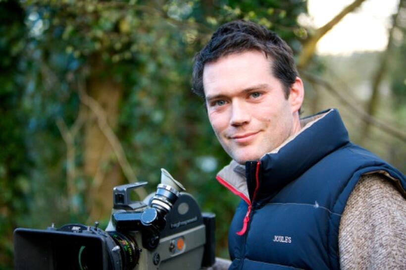 Director Charlie Hamilton James on the set of "Orangutans: One Minute to Midnight."