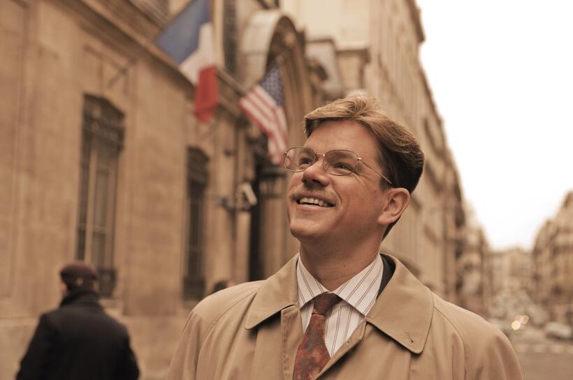 Matt Damon as Mark Whitacre in "The Informant!"