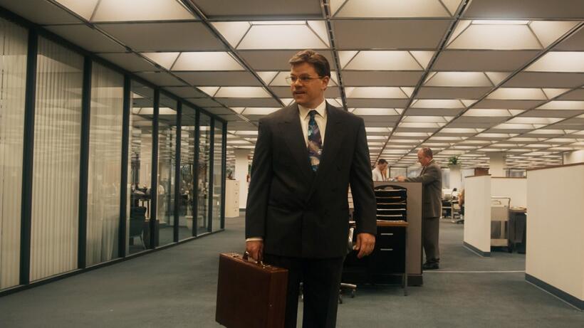 Matt Damon as Mark Whitacre in "The Informant!"