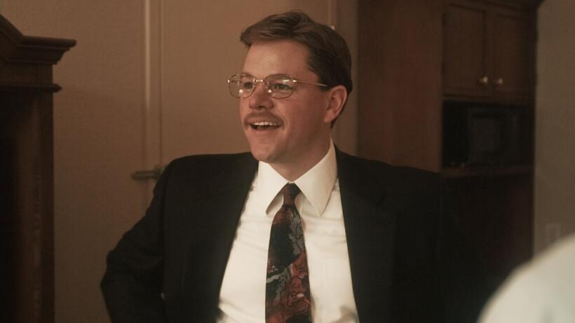 Matt Damon as Mark Whitacre in "The Informant!"