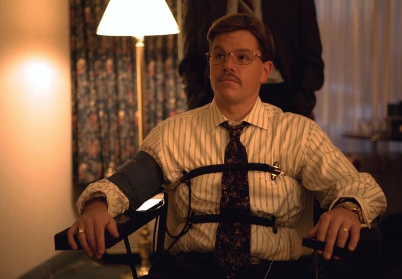 Matt Damon as Mark Whitacre in "The Informant!"