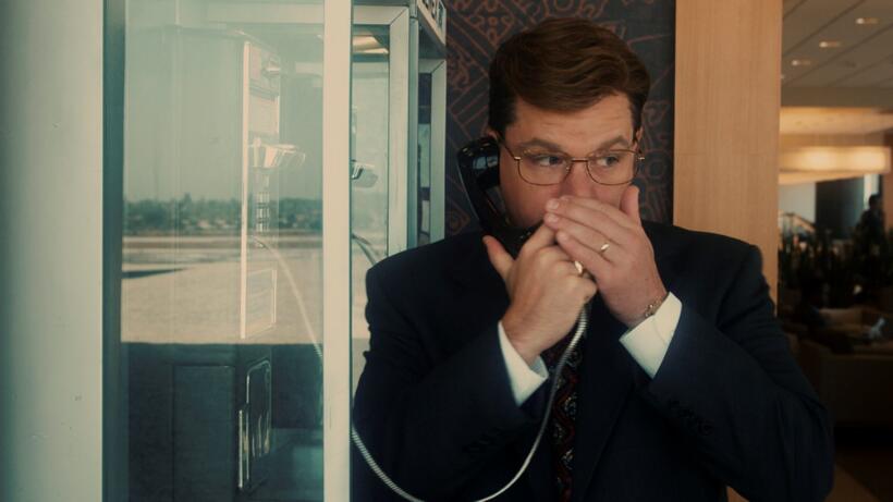 Matt Damon as Mark Whitacre in "The Informant!"