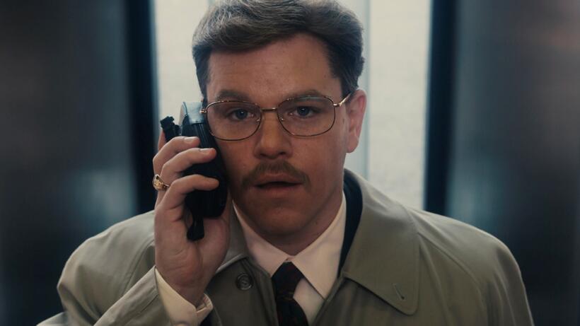 Matt Damon as Mark Whitacre in "The Informant!"
