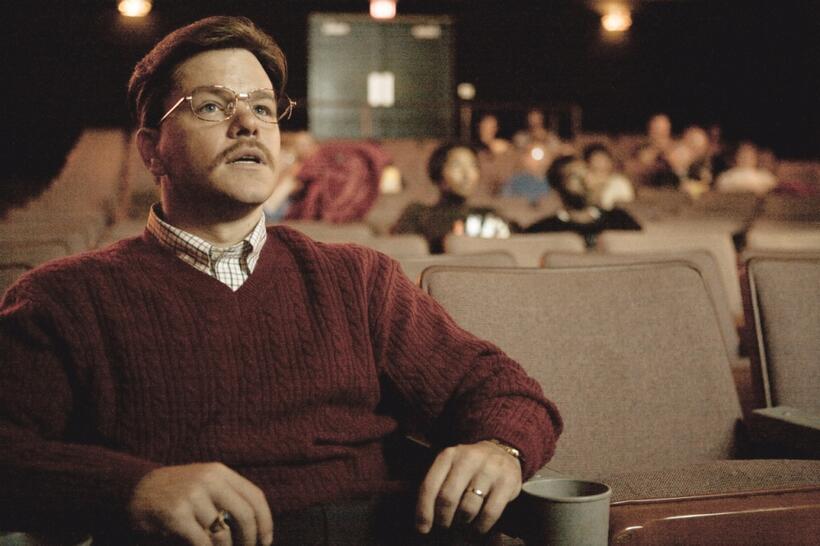 Matt Damon as Mark Whitacre in "The Informant!"