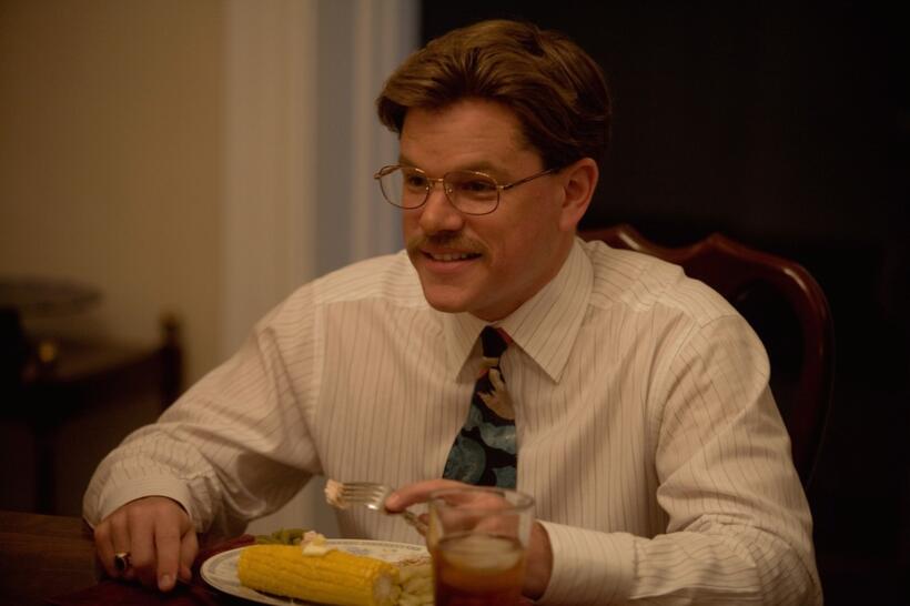 Matt Damon as Mark Whitacre in "The Informant!"