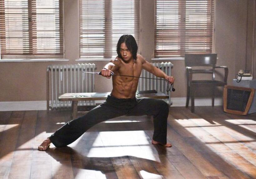 Rain as Raizo in "Ninja Assassin."