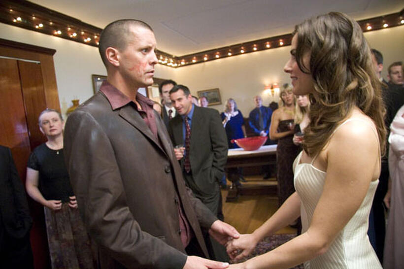 Jason Cottle as Russ and Cara Buono as Dannie in "Cthulhu."