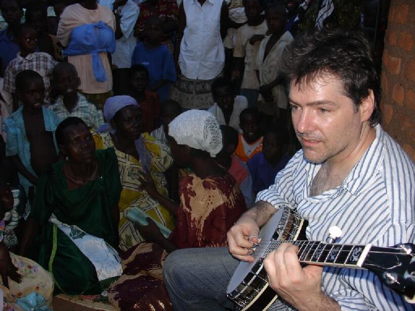 Bela Fleck in "Throw Down Your Heart."