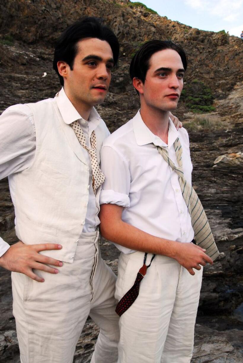 Javier Beltran as Federico Garcia Lorca and Robert Pattinson as Salvador Dali in "Little Ashes."