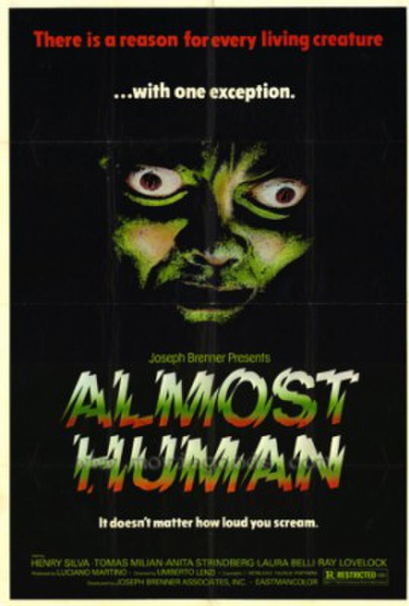 Poster art for "Almost Human."