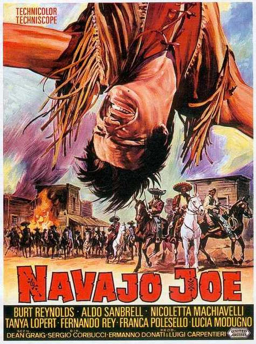 Poster art for "Navajo Joe."