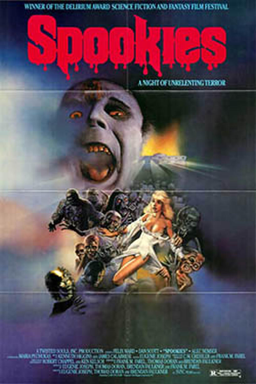 Poster art for "Spookies."