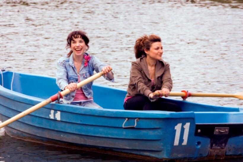 A scene from "Happy-Go-Lucky."