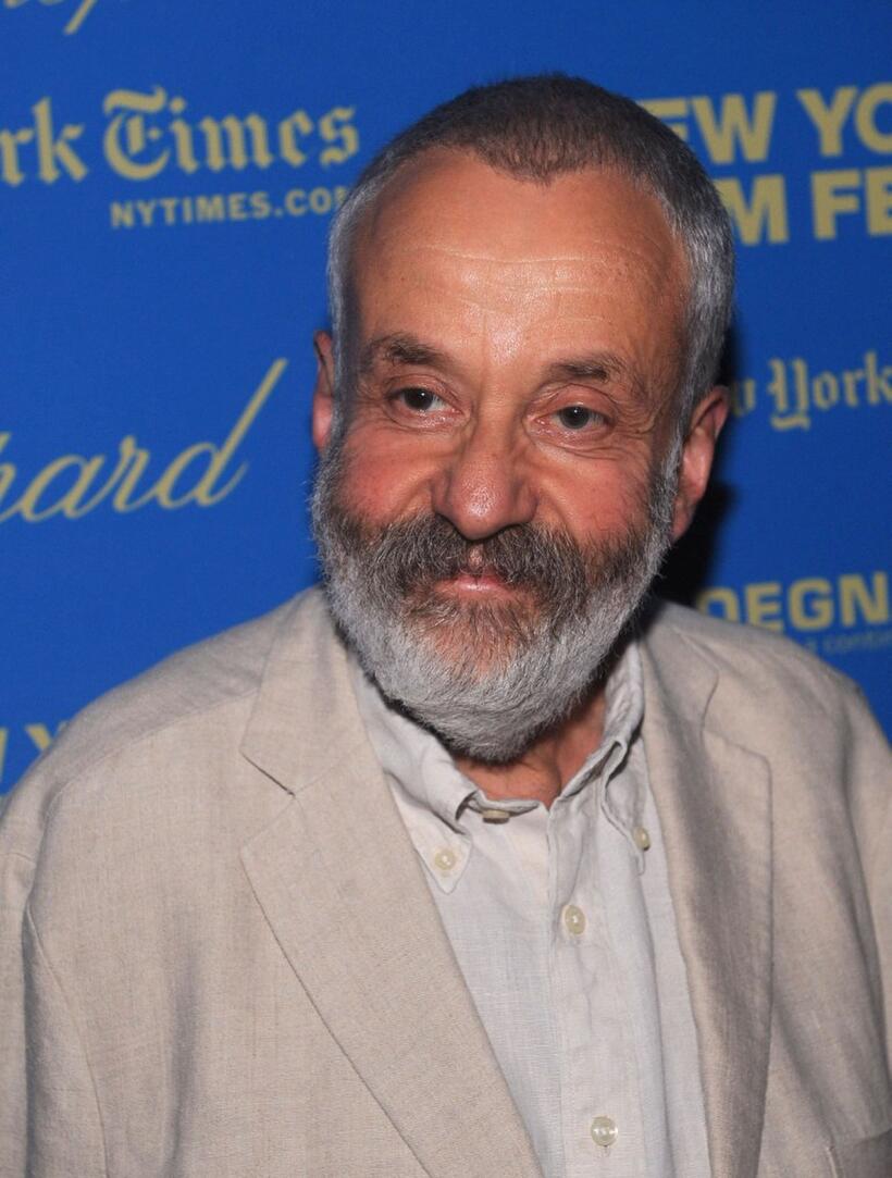 Mike Leigh at the New York premiere of "Happy-Go-Lucky" during the 46th New York Film Festival.