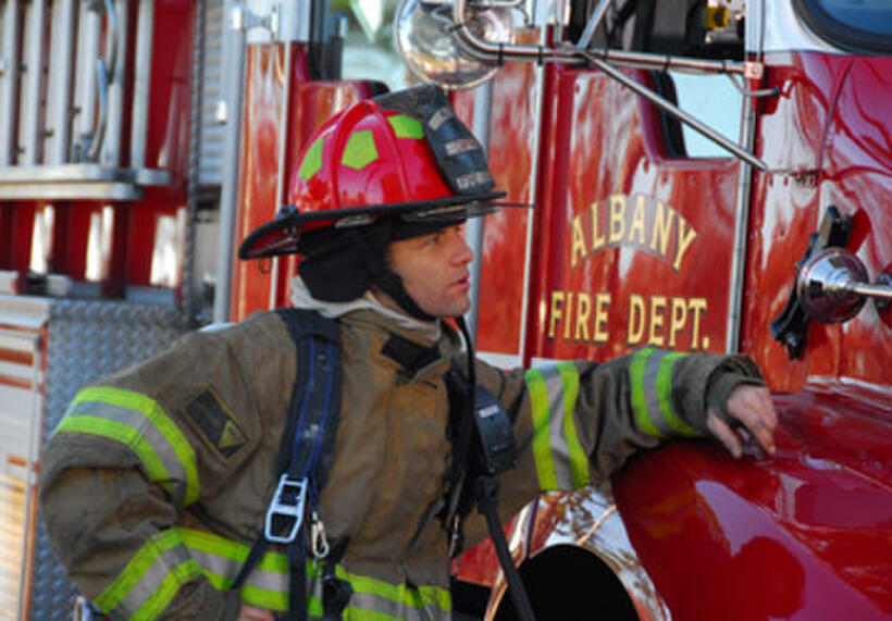 A scene from "Fireproof."