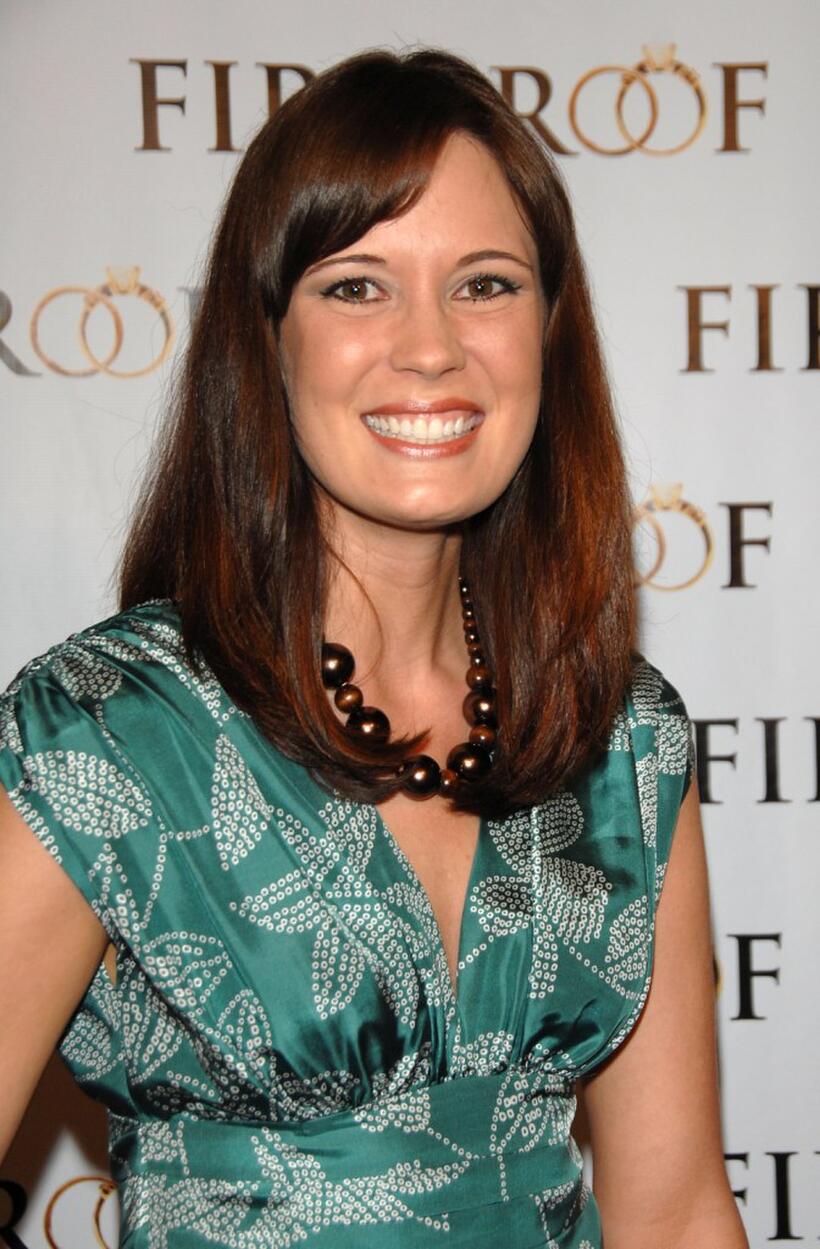 Erin Bethea at the California premiere of "Fireproof."