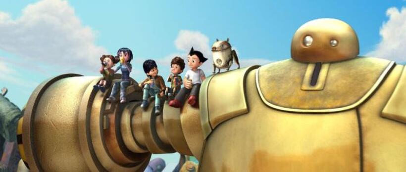 A scene from "Astro Boy."