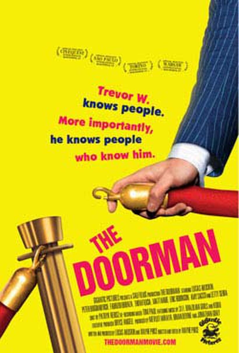 Poster art for "The Doorman."