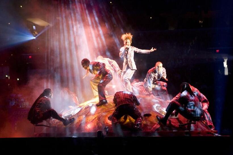 A scene from "Cirque Du Soleil: Delirium."