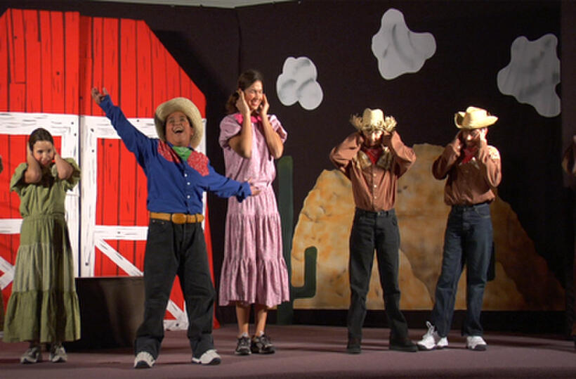 A scene from "The Little Red Truck."