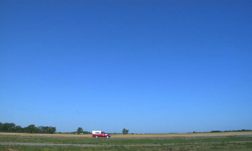 A scene from "The Little Red Truck."