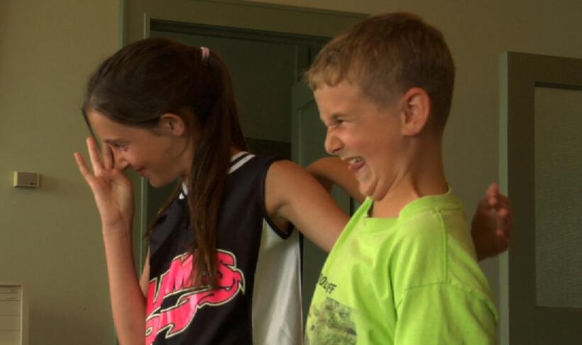 A scene from "The Little Red Truck."