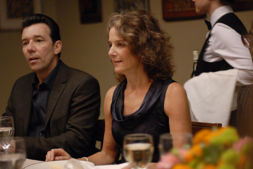 Jerome LePage as Andrew and Debra Winger as Abby in "Rachel Getting Married."