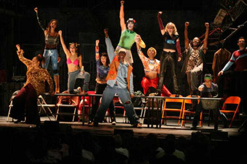 A scene from "Rent: Filmed Live on Broadway."