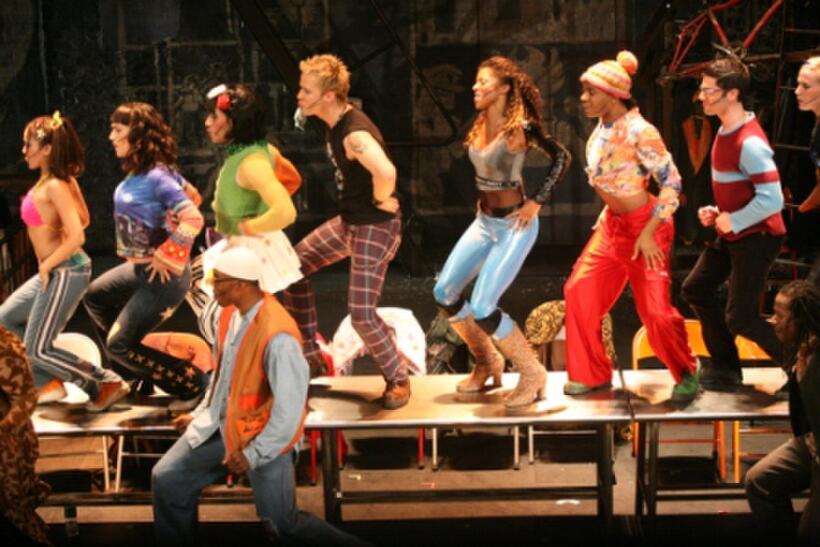 A scene from "Rent Filmed Live on Broadway."