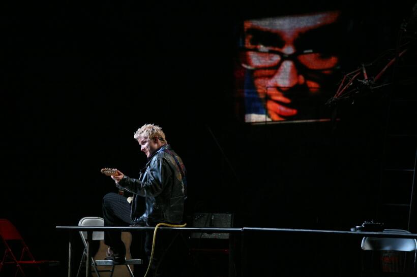 Will Chase as Roger and Adam Kantor as Mark in "Rent Filmed Live on Broadway."